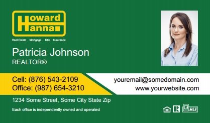 Howard-Hanna-Business-Card-Compact-With-Small-Photo-TH21C-P2-L3-D3-Green-White