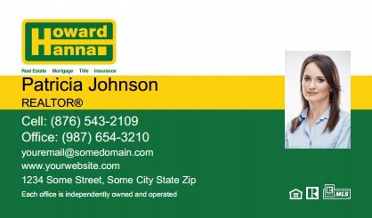 Howard-Hanna-Business-Card-Compact-With-Small-Photo-TH24C-P2-L1-D3-Green-White