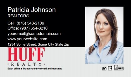 Huff Realty Business Card Labels HUR-BCL-003
