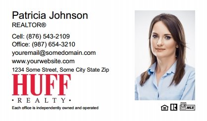 Huff Realty Business Card Labels HUR-BCL-004