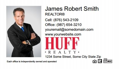 Huff Realty Business Card Magnets HUR-BCM-006