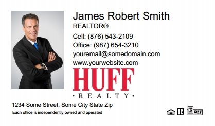 Huff-Realty-Business-Card-Compact-With-Medium-Photo-T2-TH08W-P1-L1-D1-White