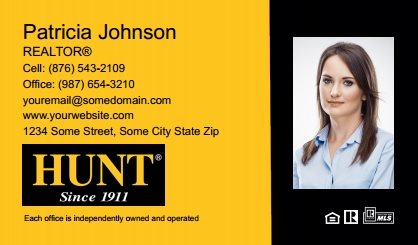 Hunt-Real-Estate-Business-Card-Compact-With-Medium-Photo-TH18C-P2-L1-D3-Yellow-Black