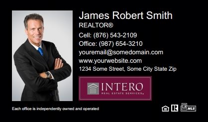 Intero Real Estate Business Card Magnets IRES-BCM-001