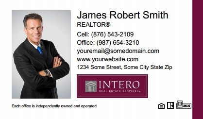 Intero Real Estate Business Cards IRES-BC-002