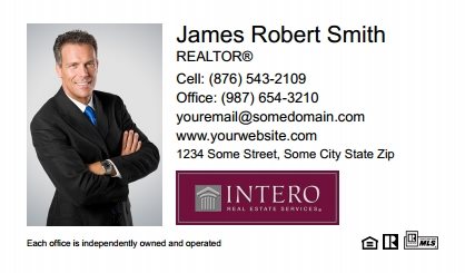 Intero Real Estate Business Cards IRES-BC-003