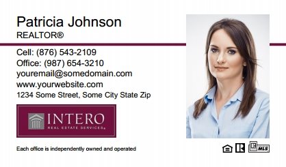 Intero Real Estate Business Cards IRES-BC-008