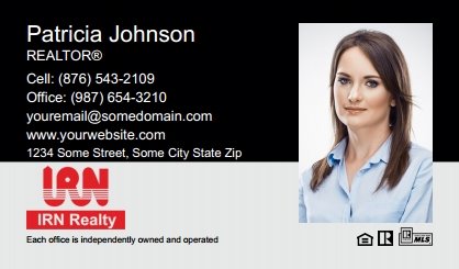 Irn Realty Business Cards IRN-BC-003