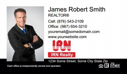 Irn-Realty-Business-Card-Compact-With-Full-Photo-T3-TH04BW-P1-L1-D3-Black-White-Others