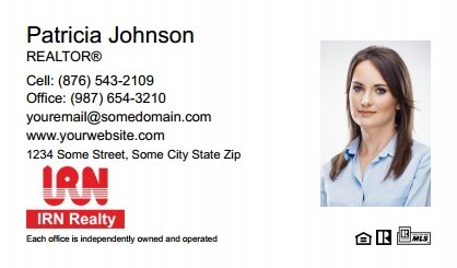 Irn-Realty-Business-Card-Compact-With-Medium-Photo-T3-TH07W-P2-L1-D1-White