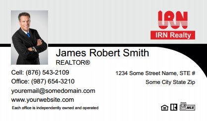 Irn-Realty-Business-Card-Compact-With-Small-Photo-T3-TH25BW-P1-L1-D3-Black-White-Others