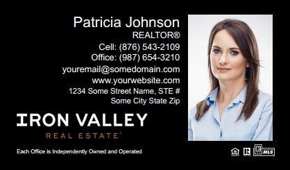 Iron-Valley-Business-Card-Core-With-Full-Photo-TH55-P2-L1-D3-Black