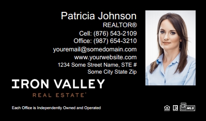 Iron-Valley-Business-Card-Core-With-Medium-Photo-TH55-P2-L1-D3-Black