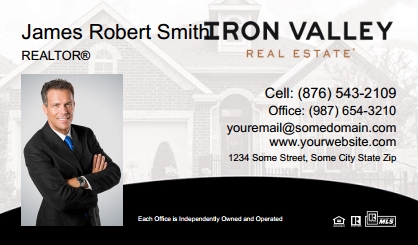 Iron-Valley-Business-Card-Core-With-Medium-Photo-TH61-P1-L1-D3-Black-White-Others
