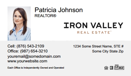 Iron-Valley-Business-Card-Core-With-Small-Photo-TH51-P1-L1-D1-White-Others