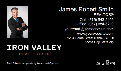 Iron-Valley-Business-Card-Core-With-Small-Photo-TH55-P1-L1-D3-Black