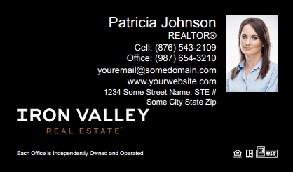 Iron-Valley-Business-Card-Core-With-Small-Photo-TH55-P2-L1-D3-Black