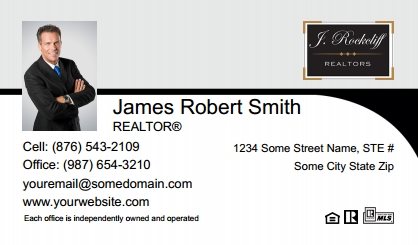 J-Rockcliff-Realtors-Business-Card-Compact-With-Small-Photo-T2-TH25BW-P1-L1-D3-Black-White-Others
