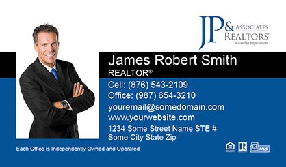 JP-and-Associates-Realtors-Business-Card-Core-With-Full-Photo-TH52-P1-L1-D3-Blue-Black-White