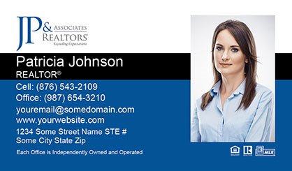 JP-and-Associates-Realtors-Business-Card-Core-With-Full-Photo-TH52-P2-L1-D3-Blue-Black-White