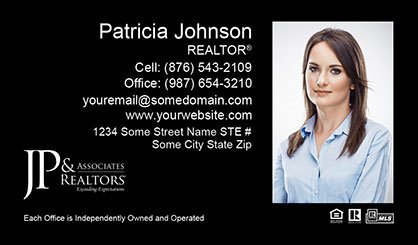 JP-and-Associates-Realtors-Business-Card-Core-With-Full-Photo-TH55-P2-L3-D3-Black