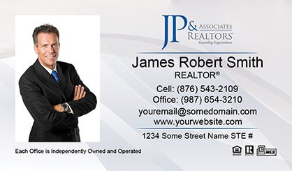 JP-and-Associates-Realtors-Business-Card-Core-With-Full-Photo-TH61-P1-L1-D1-White-Others