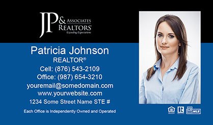 JP-and-Associates-Realtors-Business-Card-Core-With-Full-Photo-TH65-P2-L3-D3-Blue-Black