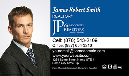 JP-and-Associates-Realtors-Business-Card-Core-With-Full-Photo-TH79-P1-L3-D3-Black-White-Blue