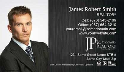 JP-and-Associates-Realtors-Business-Card-Core-With-Full-Photo-TH83-P1-L3-D3-Black-Others
