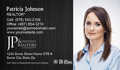 JP-and-Associates-Realtors-Business-Card-Core-With-Full-Photo-TH83-P2-L3-D3-Black-Others