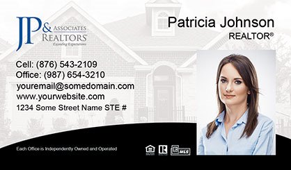 JP-and-Associates-Realtors-Business-Card-Core-With-Medium-Photo-TH61-P2-L1-D3-Black-White-Others
