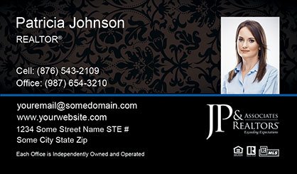 JP-and-Associates-Realtors-Business-Card-Core-With-Small-Photo-TH61-P2-L3-D3-Blue-Black-Others