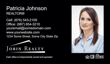Jobin Realty Business Cards JR-BC-007