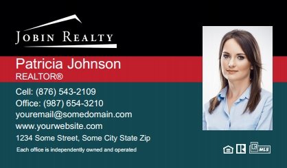 Jobin-Realty-Business-Card-Compact-With-Medium-Photo-TH24C-P2-L3-D3-Black-Red-Others