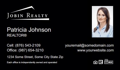 Jobin-Realty-Business-Card-Compact-With-Small-Photo-TH02B-P2-L3-D3-Black