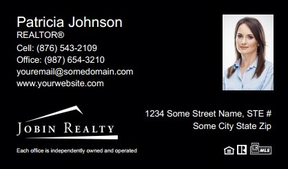 Jobin-Realty-Business-Card-Compact-With-Small-Photo-TH05B-P2-L3-D3-Black