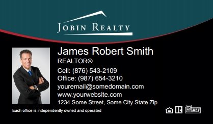 Jobin-Realty-Business-Card-Compact-With-Small-Photo-TH13C-P1-L3-D3-Black-Red-Others