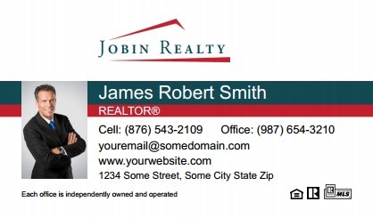 Jobin-Realty-Business-Card-Compact-With-Small-Photo-TH16C-P1-L1-D1-White-Red-Others