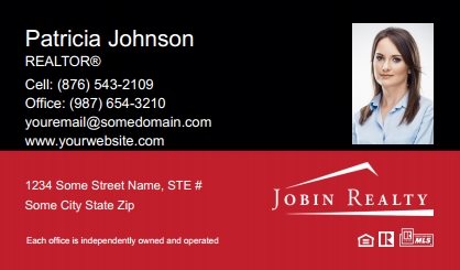 Jobin-Realty-Business-Card-Compact-With-Small-Photo-TH23C-P2-L3-D3-Black-Red