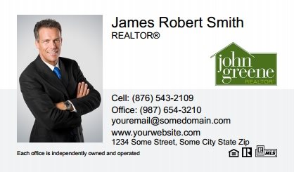 John-Greene-Realtor-Business-Card-Compact-With-Full-Photo-TH04C-P1-L1-D1-White-Others