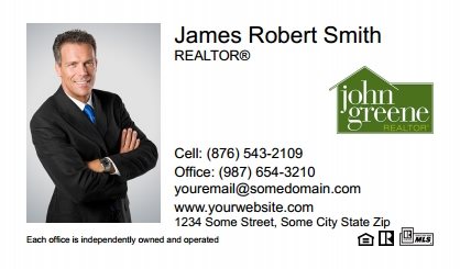 John-Greene-Realtor-Business-Card-Compact-With-Full-Photo-TH04W-P1-L1-D1-White