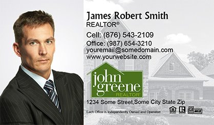 John-Greene-Realtor-Business-Card-Compact-With-Full-Photo-TH13-P1-L1-D1-White-Others