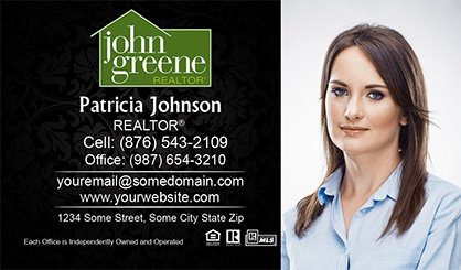 John-Greene-Realtor-Business-Card-Compact-With-Full-Photo-TH16-P2-L1-D3-Black-Others
