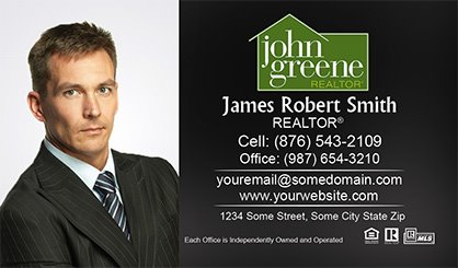John-Greene-Realtor-Business-Card-Compact-With-Full-Photo-TH17-P1-L1-D3-Black-Others