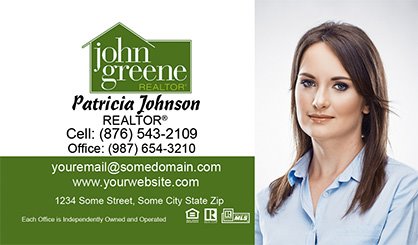 John-Greene-Realtor-Business-Card-Compact-With-Full-Photo-TH20-P2-L1-D3-White-Others