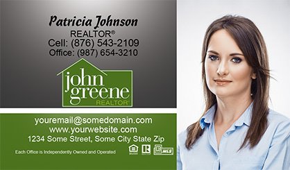 John-Greene-Realtor-Business-Card-Compact-With-Full-Photo-TH22-P2-L1-D3-Black-White-Others