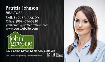 John-Greene-Realtor-Business-Card-Compact-With-Full-Photo-TH23-P2-L1-D3-Black-Others