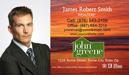 John-Greene-Realtor-Business-Card-Compact-With-Full-Photo-TH24-P1-L1-D3-Sunset