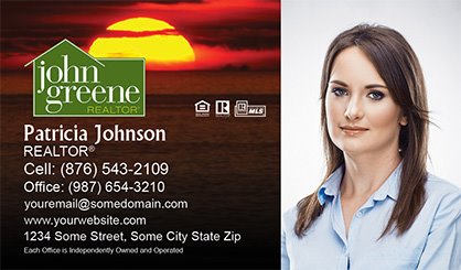 John-Greene-Realtor-Business-Card-Compact-With-Full-Photo-TH26-P2-L1-D3-Sunset