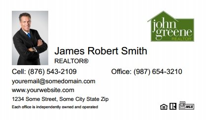 John-Greene-Realtor-Business-Card-Compact-With-Small-Photo-TH30W-P1-L1-D1-White